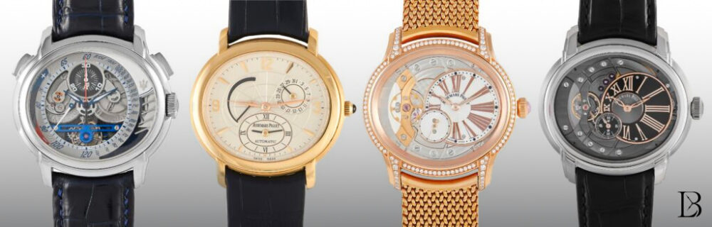 Four Audemars Piguet Millenary references
