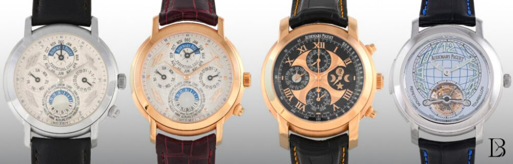 Four Jules Audemars watches