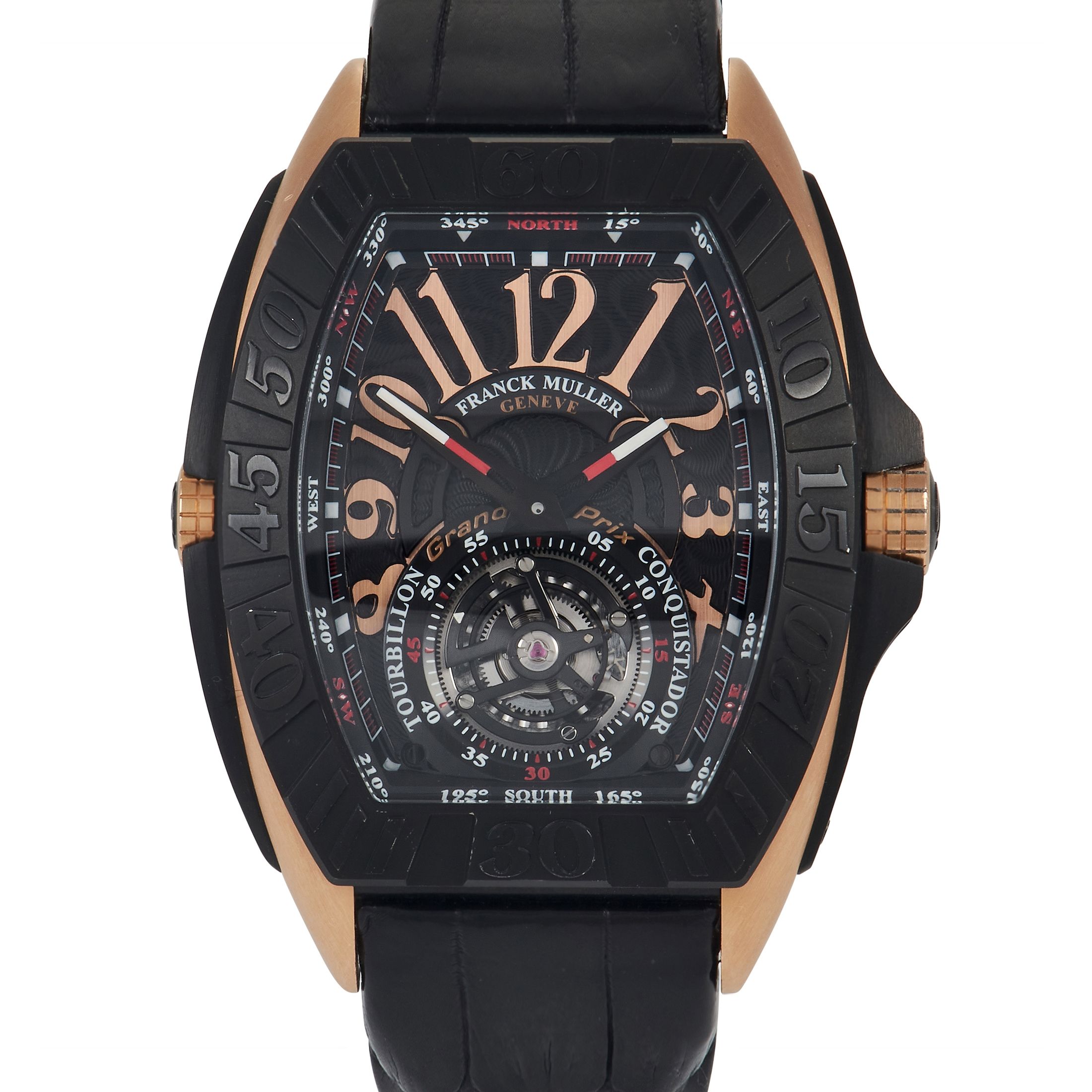 Franck Muller Conquistador Grand Prix Tourbillon Watch 9900 TGP