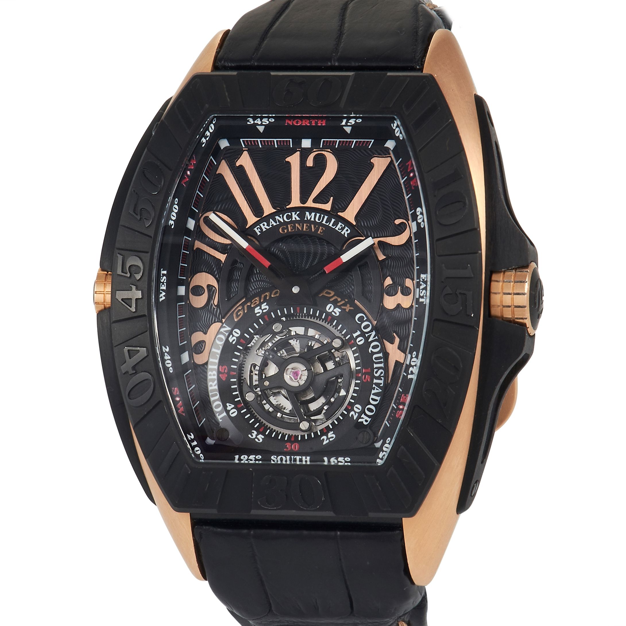 Franck Muller Conquistador Grand Prix Tourbillon Watch 9900 TGP