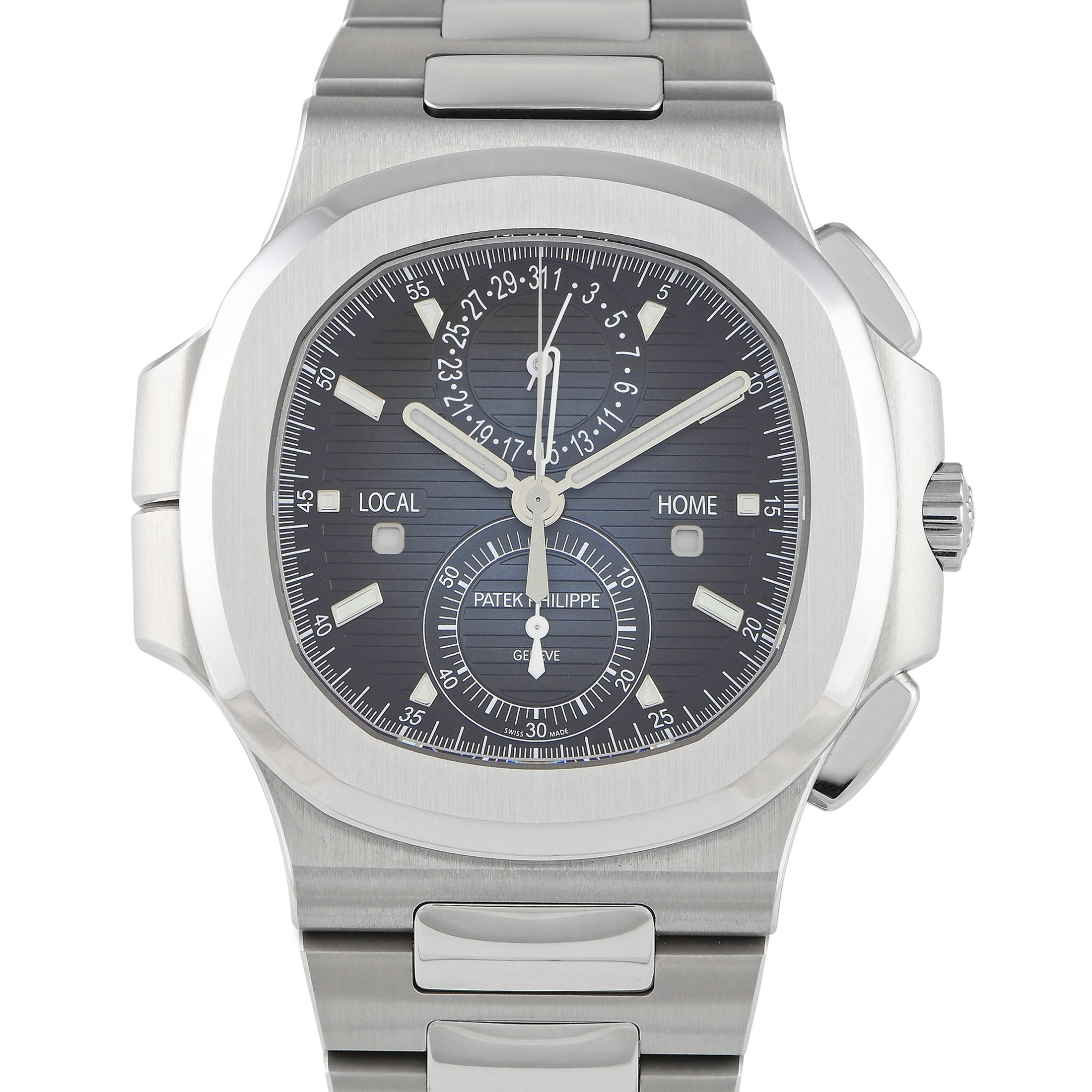 Patek Philippe Nautilus Travel Time Chronograph Watch 5990/1A-011