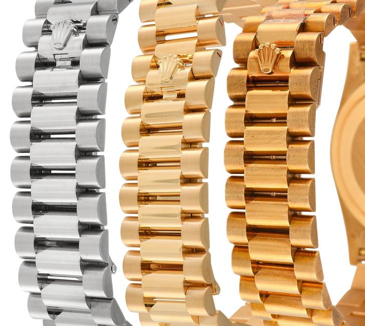 Rolex President bracelets