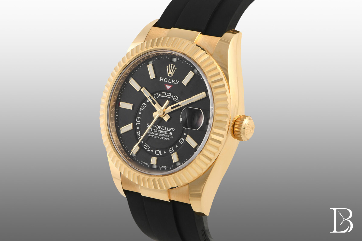 Rolex Sky-Dweller on Oysterflex bracelet