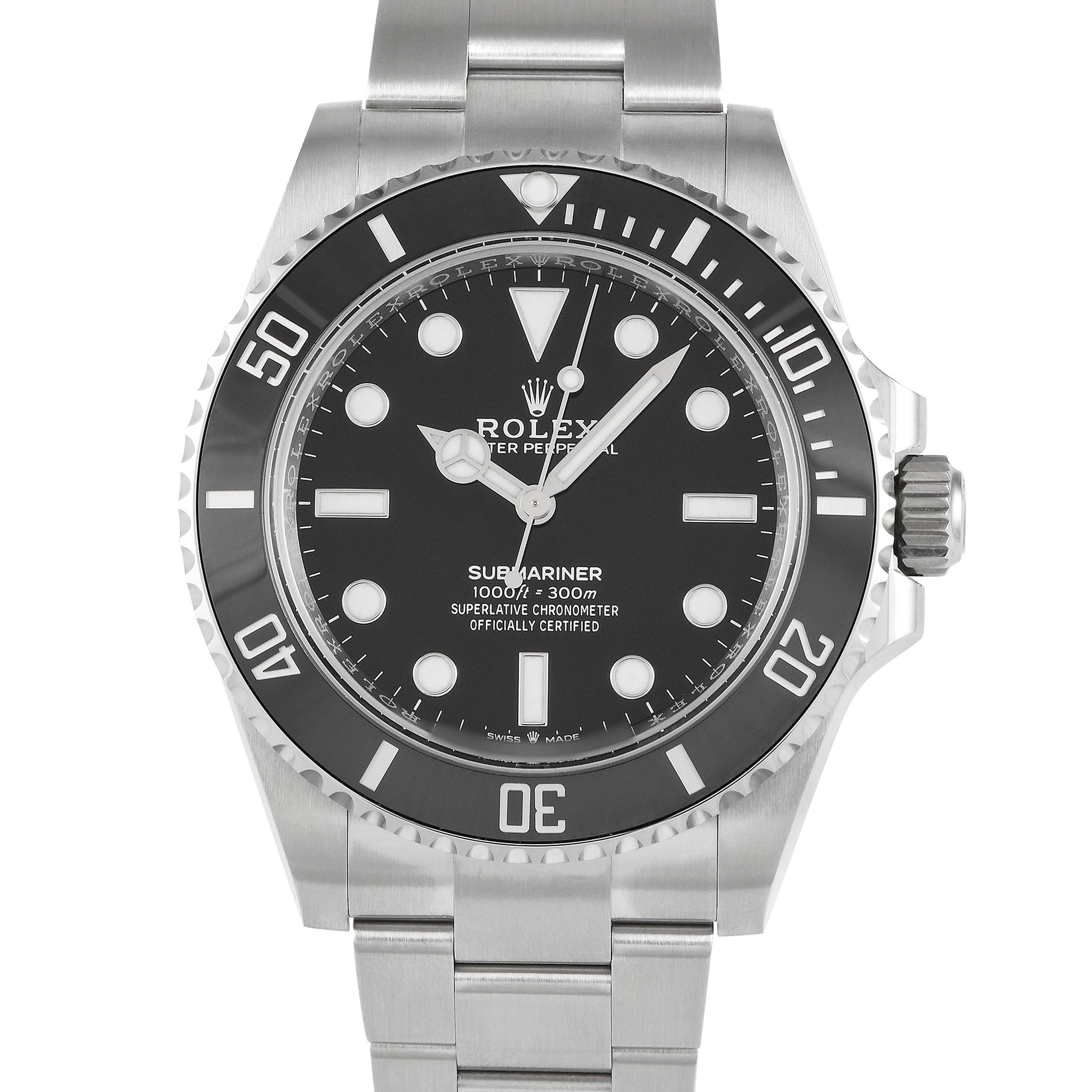 Rolex Submariner No Date Watch 124060