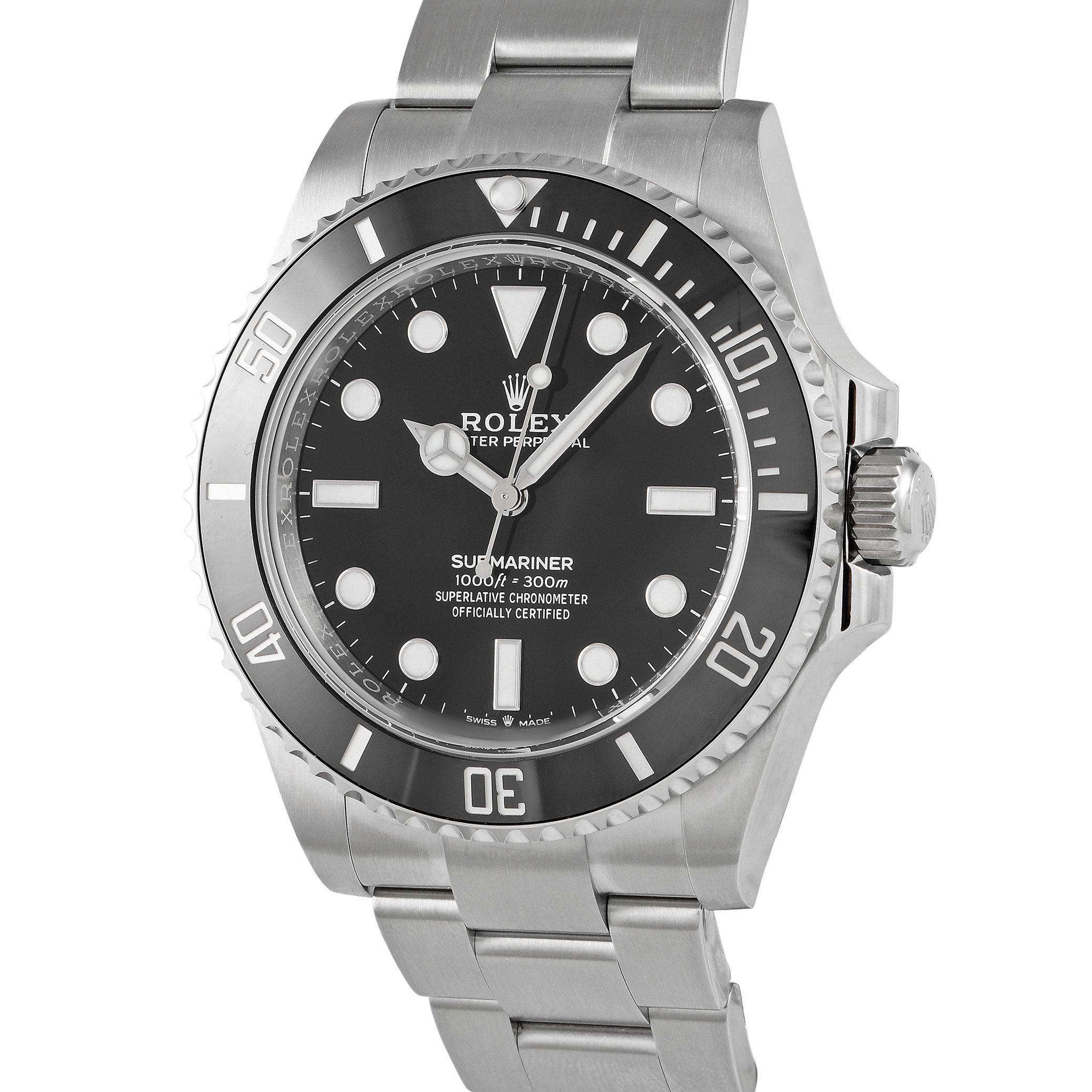 Rolex Submariner No Date Watch 124060