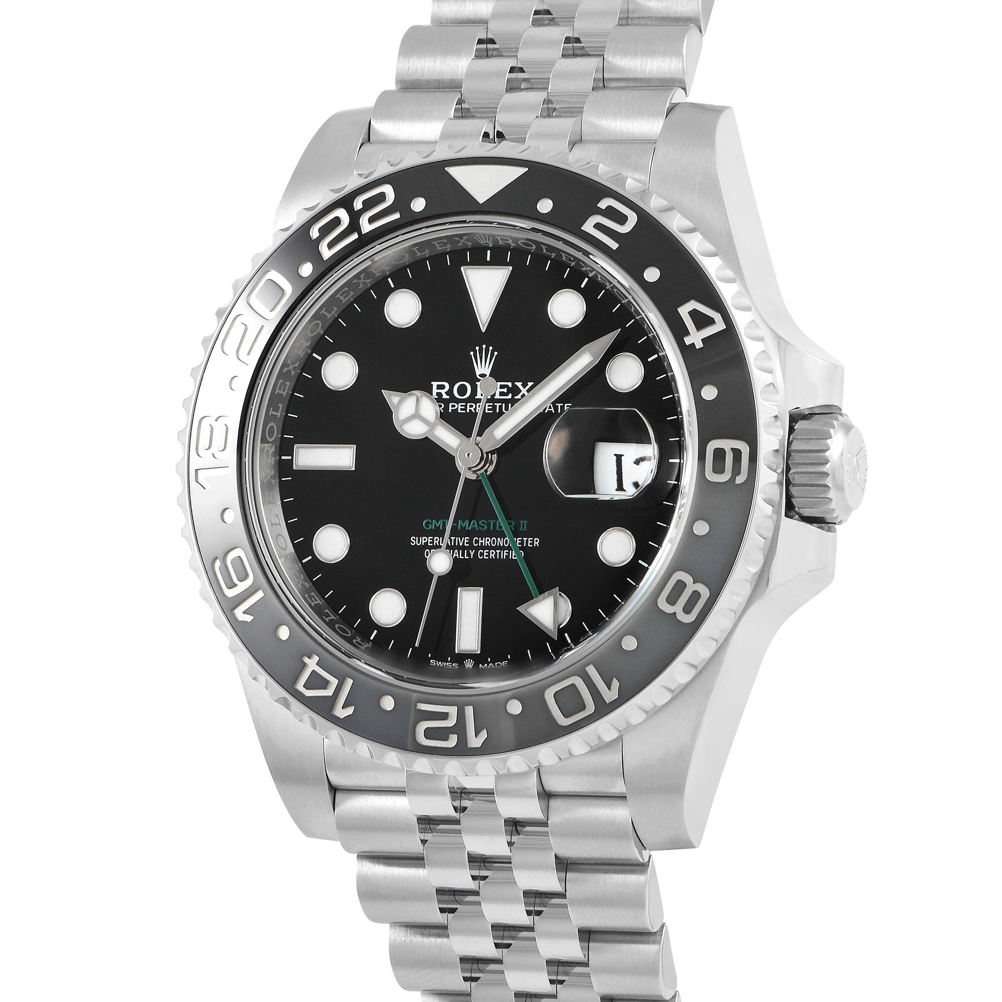 RRolex GMT-Master II Watch 126710GRNR Jubilee