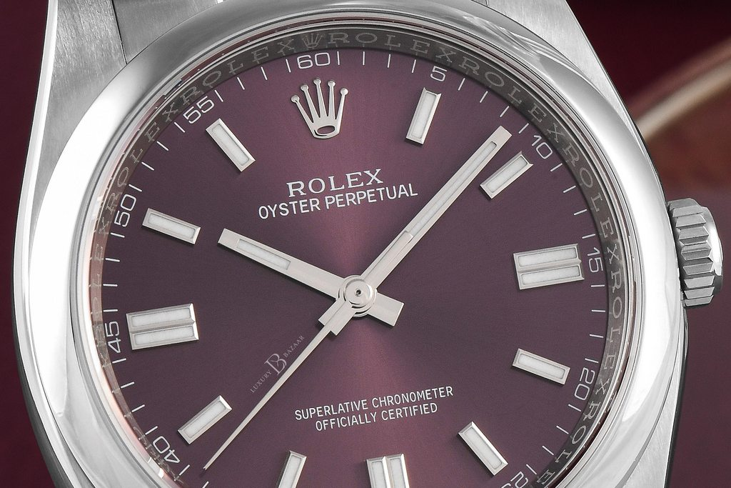 The OP36 is a very popular men's Rolex watch